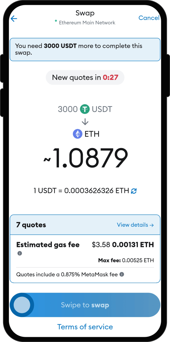 Swap Your USDT for Zaracoin